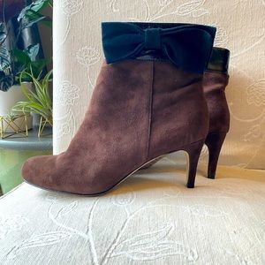 Kate Spade Chocolate Brown Booties